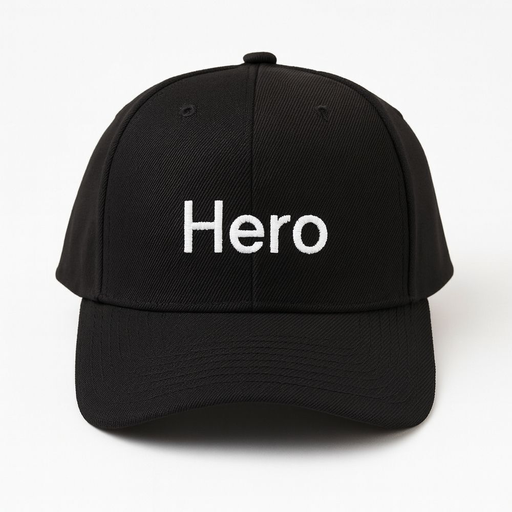 Hero Embroidered Baseball Cap Multi-Color – Streetwear Snapback Adjustable Unise